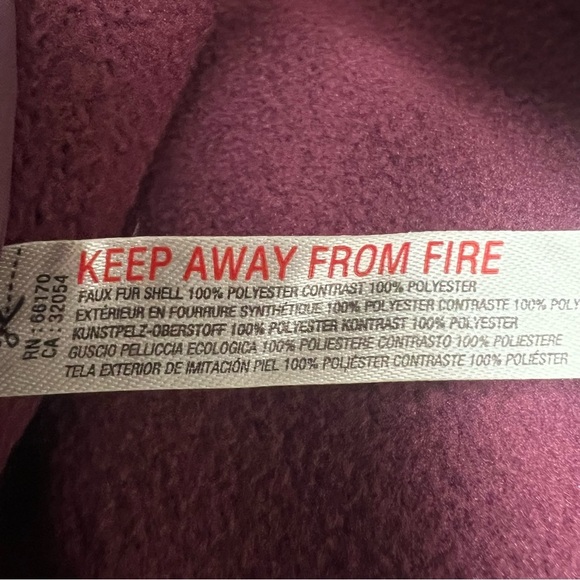 NWT Free People Movement x Hatch Hit The Slopes Fleece Jacket Large Deep Maroon - Picture 12 of 14